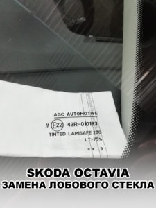 Лобовое стекло на SKODA OCTAVIA - купить и установить в Москве