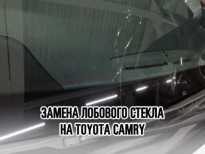 Лобовое стекло на TOYOTA CAMRY - купить и установить в Москве