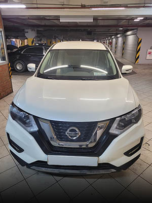 Замена заднего стекла на Nissan X-Trail 2019 г