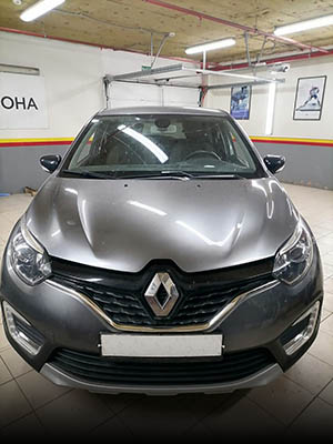 Замена лобового стекла на Renault Kaptur 2020 г