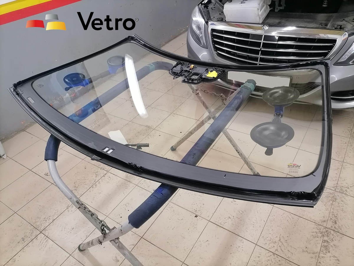 Замена лобового стекла Мерседес С-Класс W222/Mercedes S-CLASS W222 2015 г. Стекло FUYAO (5383AGACHMVWZ)